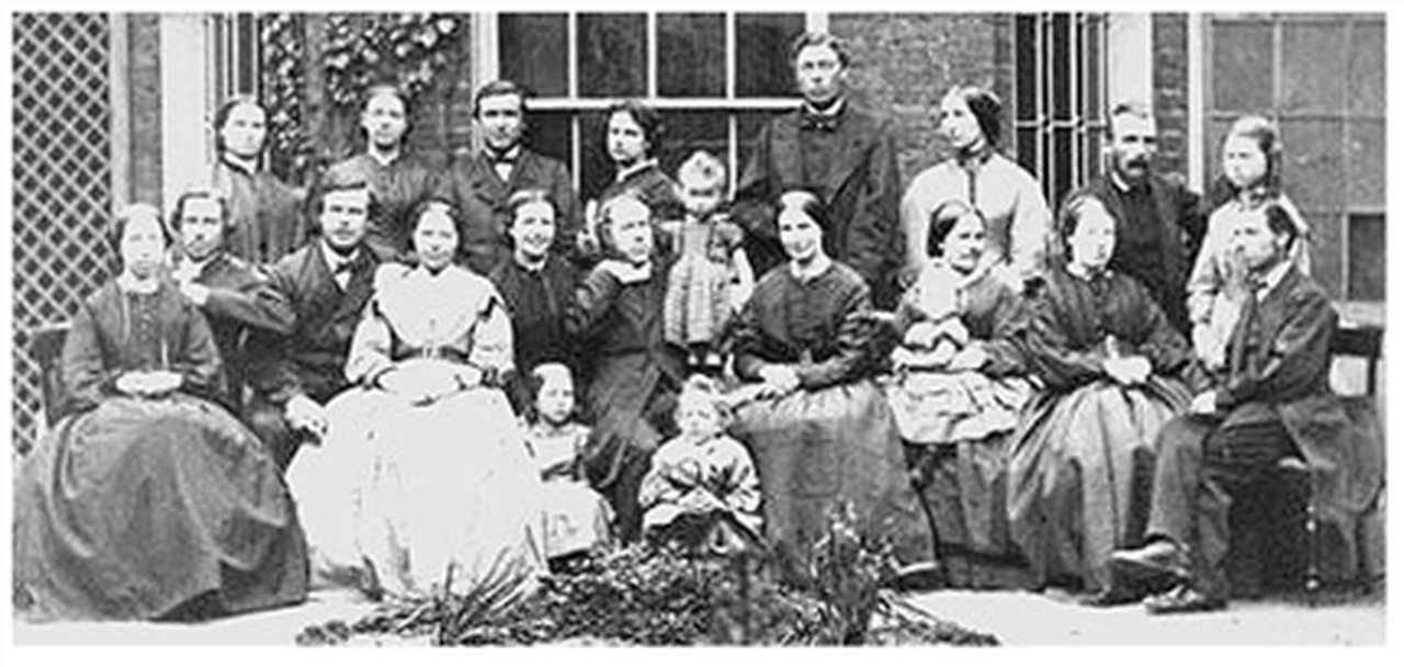 1866 年第一批中國內地會傳教士合影