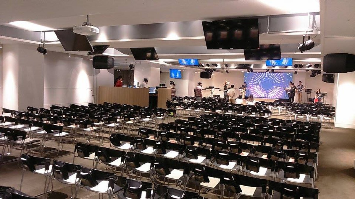 台北復興堂信義會堂主堂內部